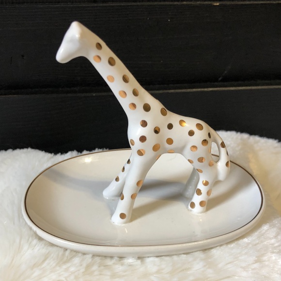 Anthropologie giraffe ring dish